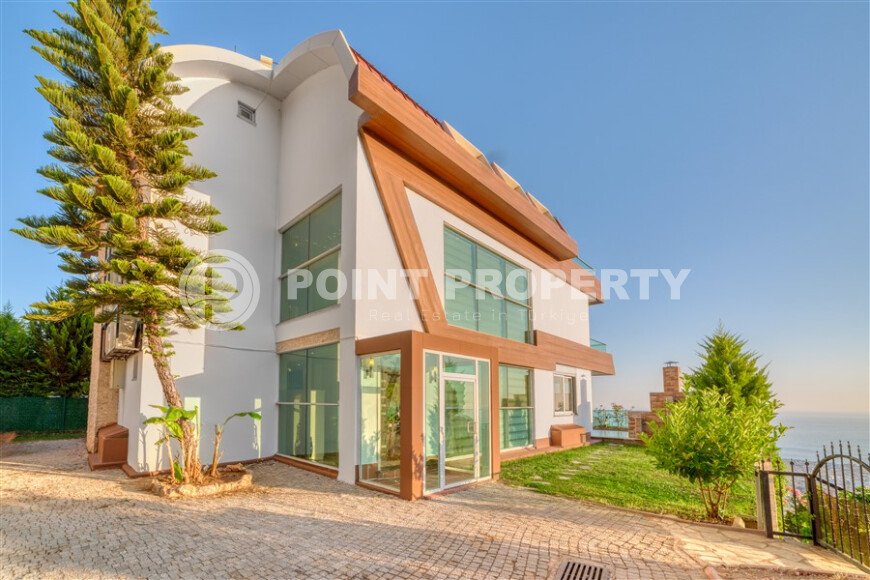 Отдельная 300 m² модерн - вилла 5+1 в районе Бекташ с панорамным видом на море и гражданством-id-10506-фото-6