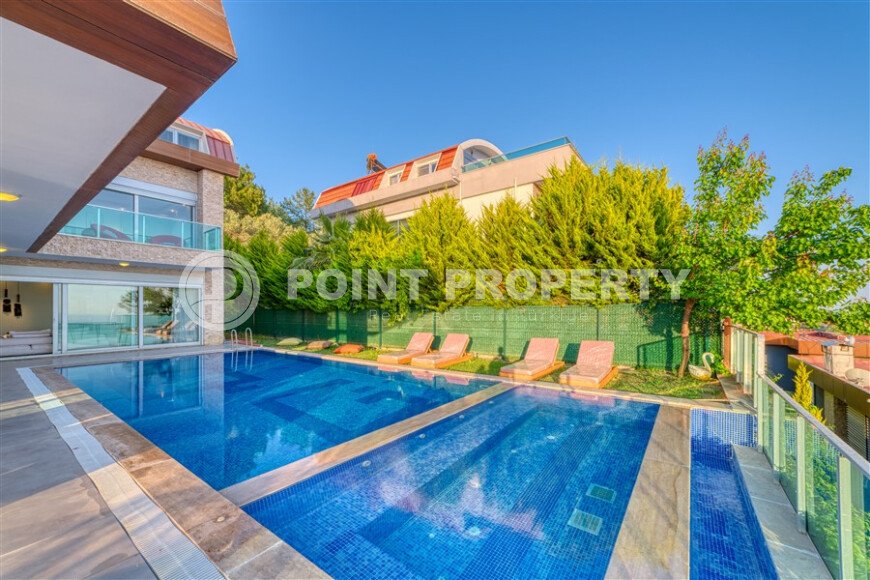 Отдельная 300 m² модерн - вилла 5+1 в районе Бекташ с панорамным видом на море и гражданством-id-10506-фото-9