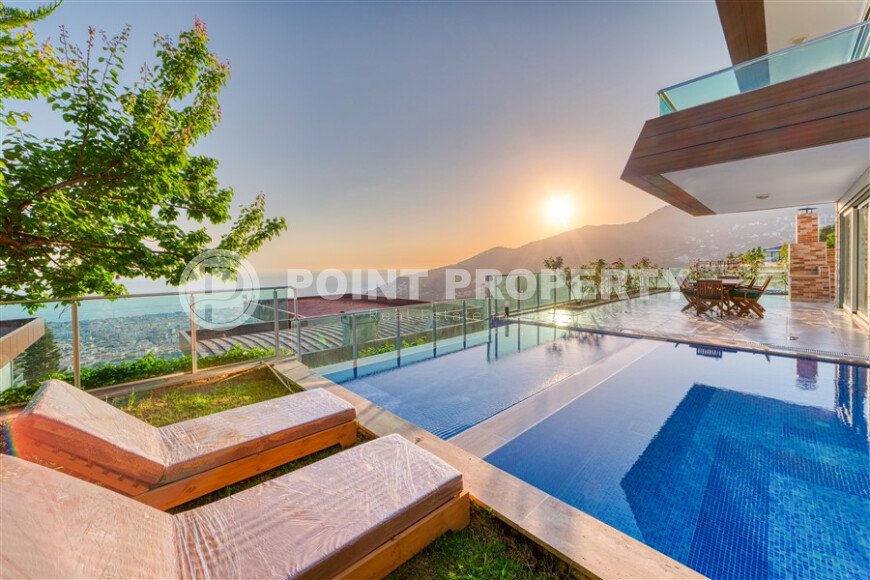 Отдельная 300 m² модерн - вилла 5+1 в районе Бекташ с панорамным видом на море и гражданством-id-10506-фото-10