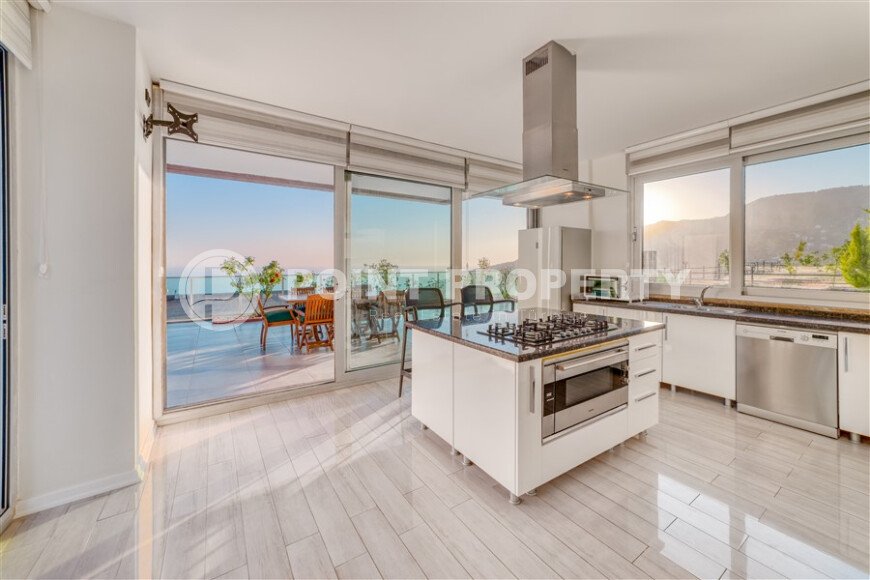 Отдельная 300 m² модерн - вилла 5+1 в районе Бекташ с панорамным видом на море и гражданством-id-10506-фото-23