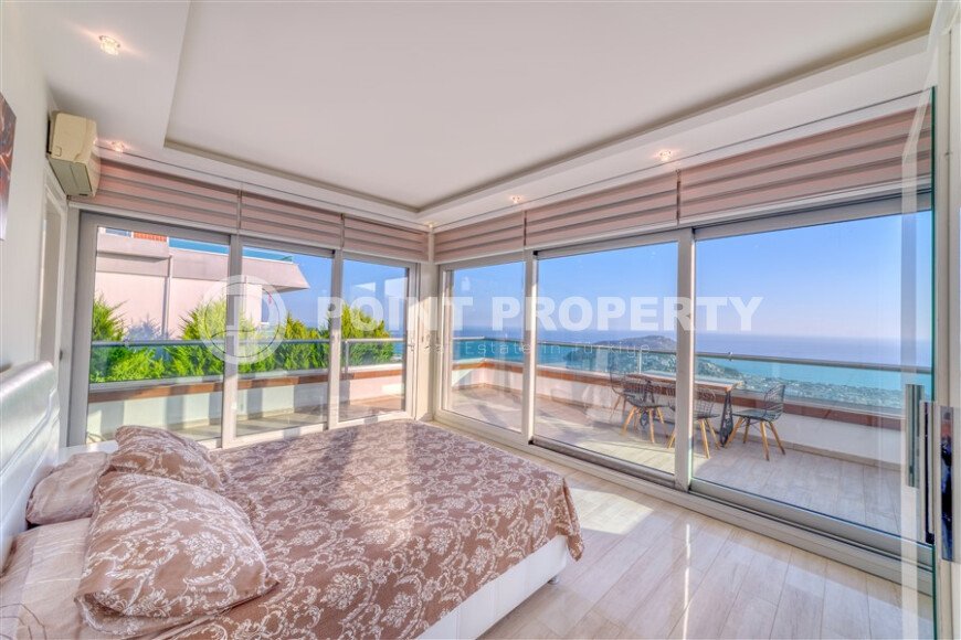 Отдельная 300 m² модерн - вилла 5+1 в районе Бекташ с панорамным видом на море и гражданством-id-10506-фото-29