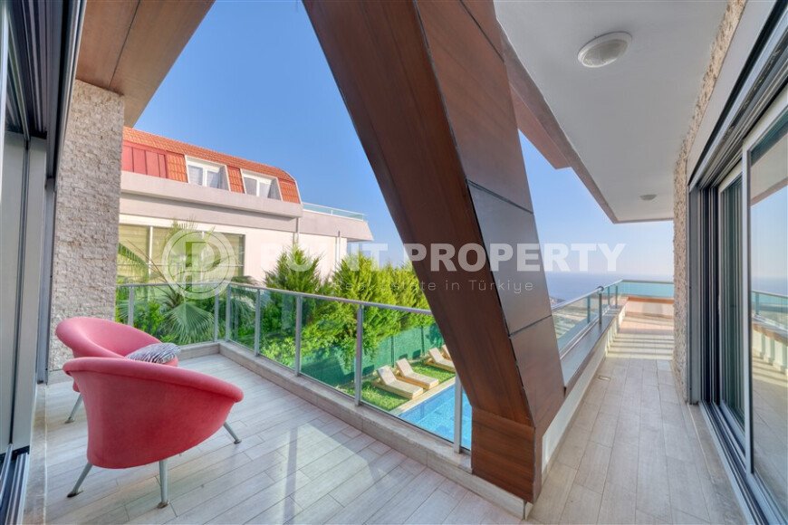 Отдельная 300 m² модерн - вилла 5+1 в районе Бекташ с панорамным видом на море и гражданством-id-10506-фото-38