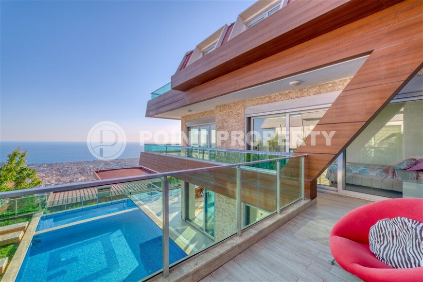 Отдельная 300 m² модерн - вилла 5+1 в районе Бекташ с панорамным видом на море и гражданством-id-10506-фото-40