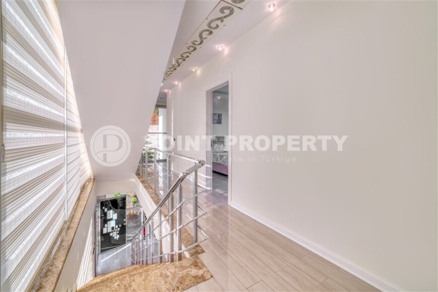 Отдельная 300 m² модерн - вилла 5+1 в районе Бекташ с панорамным видом на море и гражданством-id-10506-фото-47