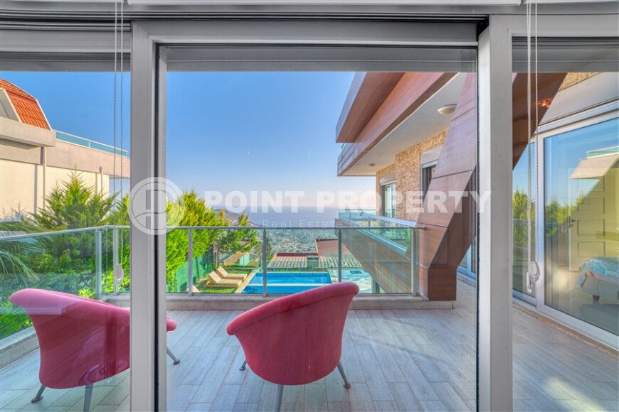 Отдельная 300 m² модерн - вилла 5+1 в районе Бекташ с панорамным видом на море и гражданством-id-10506-фото-49