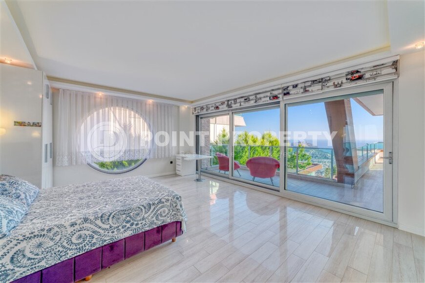 Отдельная 300 m² модерн - вилла 5+1 в районе Бекташ с панорамным видом на море и гражданством-id-10506-фото-50