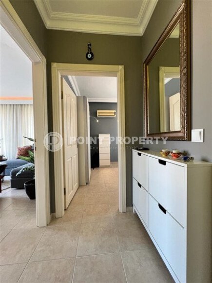 Стильная квартира 65 м² в центре Алании с видом на море и крепость-id-10510-фото-8