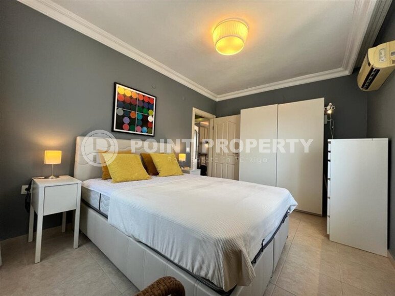 Стильная квартира 65 м² в центре Алании с видом на море и крепость-id-10510-фото-11