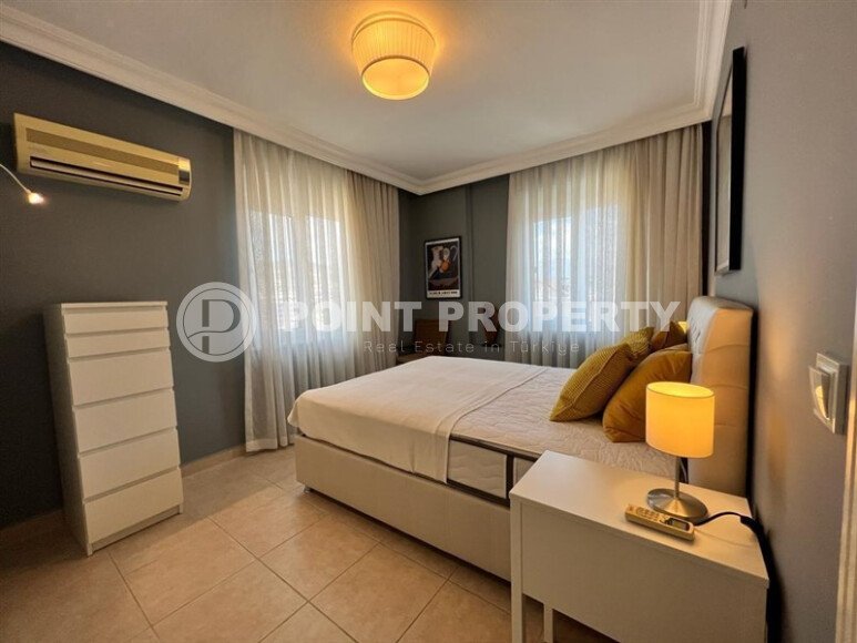 Стильная квартира 65 м² в центре Алании с видом на море и крепость-id-10510-фото-12