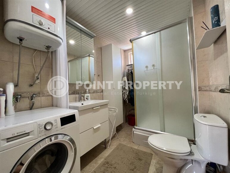 Стильная квартира 65 м² в центре Алании с видом на море и крепость-id-10510-фото-13