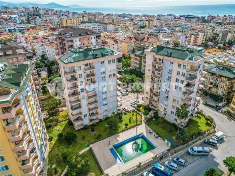 Стильная квартира 65 м² в центре Алании с видом на море и крепость-id-10510-фото-17