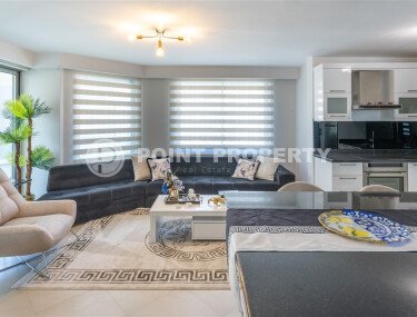 View comfortable penthouse 4+1, 240 m², on the first coastline in the Alanya region - Oba.-id-2499-photo-4