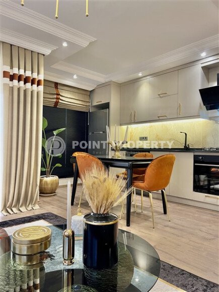 Просторная квартира 110 м² в центре Алании с видом на море и крепость-id-10517-фото-6