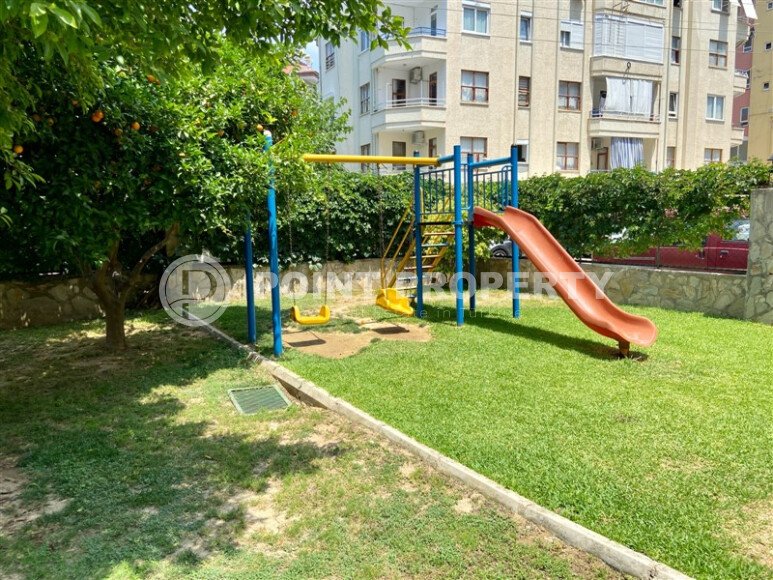 Просторная квартира 110 м² в центре Алании с видом на море и крепость-id-10517-фото-26