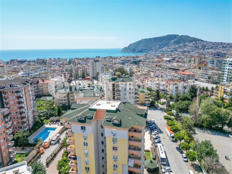 Просторная квартира 110 м² в центре Алании с видом на море и крепость-id-10517-фото-29