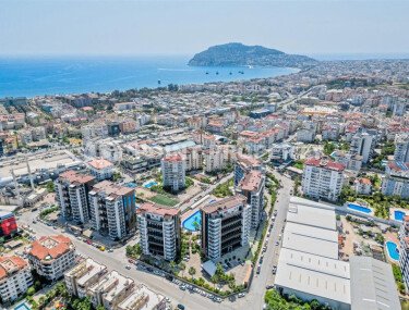 Просторная квартира 100 м², район Джикджилли, большой жилой комплекс с ВНЖ-id-10523-фото-3