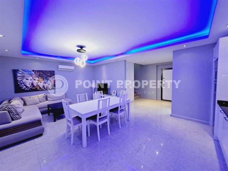 Bright 120 m² duplex in the Oba area with underfloor heating and resort infrastructure-id-10527-photo-4