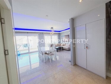 Bright 120 m² duplex in the Oba area with underfloor heating and resort infrastructure-id-10527-photo-5