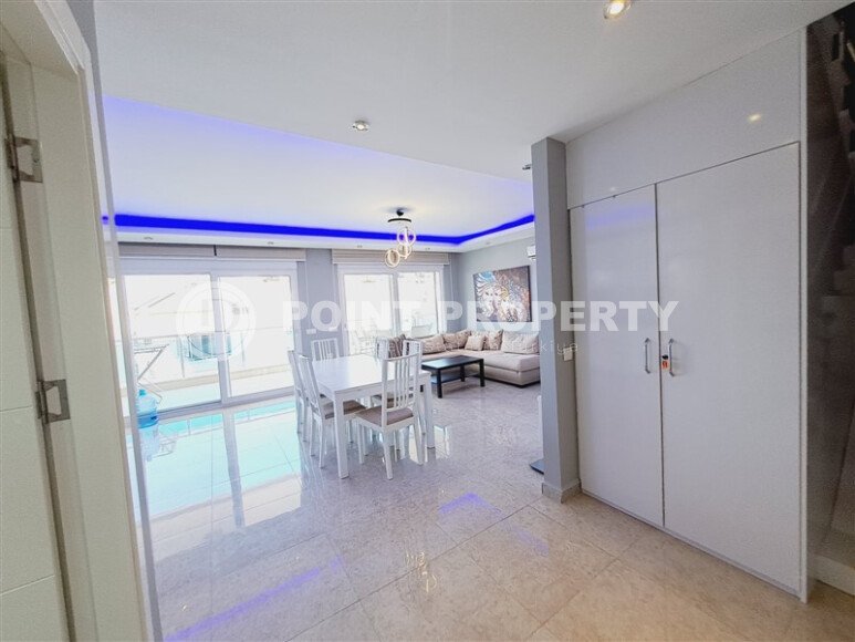 Bright 120 m² duplex in the Oba area with underfloor heating and resort infrastructure-id-10527-photo-5