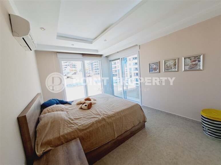 Bright 120 m² duplex in the Oba area with underfloor heating and resort infrastructure-id-10527-photo-9