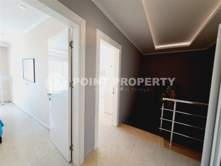 Bright 120 m² duplex in the Oba area with underfloor heating and resort infrastructure-id-10527-photo-10