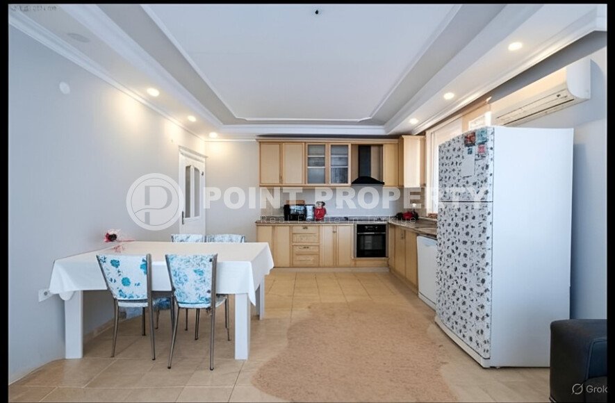 Светлая квартира 2+1 110 m² в районе Тосмур с видом на крепость и шаговой доступностью к морю-id-10528-фото-3