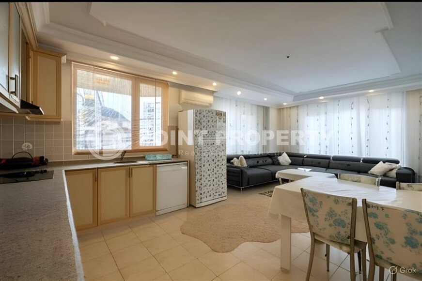 Светлая квартира 2+1 110 m² в районе Тосмур с видом на крепость и шаговой доступностью к морю-id-10528-фото-5