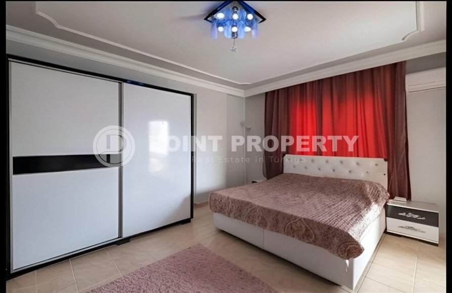 Светлая квартира 2+1 110 m² в районе Тосмур с видом на крепость и шаговой доступностью к морю-id-10528-фото-8