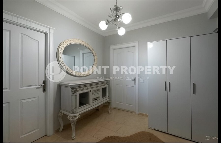 Светлая квартира 2+1 110 m² в районе Тосмур с видом на крепость и шаговой доступностью к морю-id-10528-фото-12