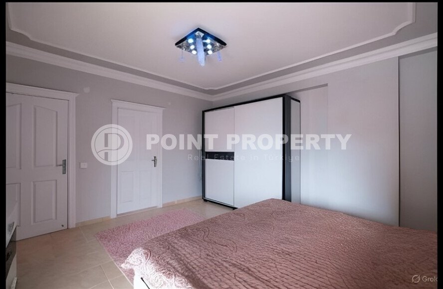 Светлая квартира 2+1 110 m² в районе Тосмур с видом на крепость и шаговой доступностью к морю-id-10528-фото-13