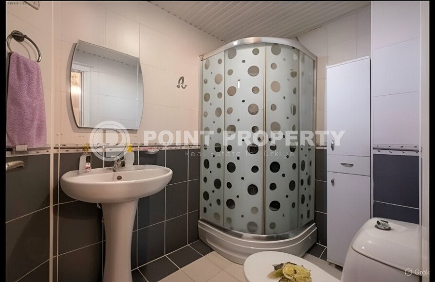 Светлая квартира 2+1 110 m² в районе Тосмур с видом на крепость и шаговой доступностью к морю-id-10528-фото-14