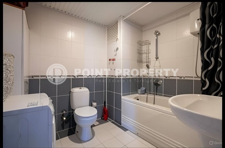 Светлая квартира 2+1 110 m² в районе Тосмур с видом на крепость и шаговой доступностью к морю-id-10528-фото-15