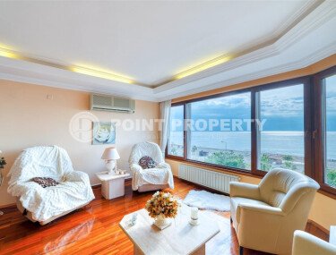 Panoramic apartment 140 m², Obagol district, first line, sea view, residence permit-id-10530-photo-3
