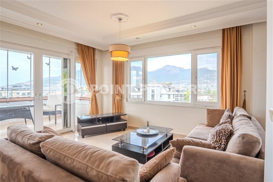 Spacious 180 m² penthouse in Oba with panoramic mountain views-id-10532-photo-2