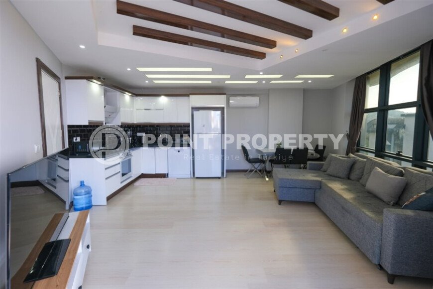 Elegant 90 m² apartment in Mahmutlar with a rooftop pool and atrium entrance-id-10534-photo-3