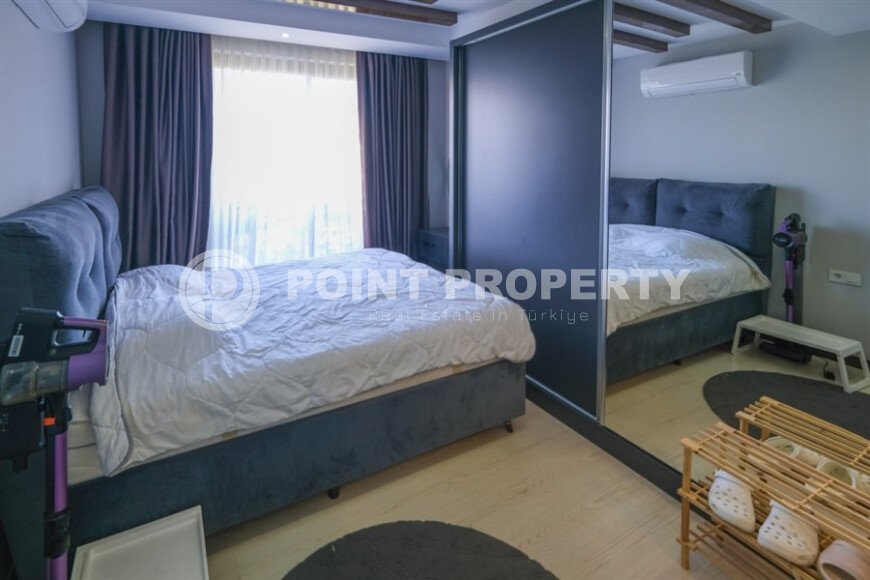 Elegant 90 m² apartment in Mahmutlar with a rooftop pool and atrium entrance-id-10534-photo-8