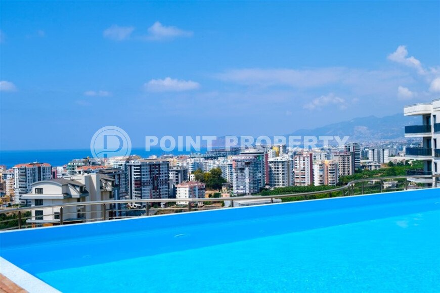 Elegant 90 m² apartment in Mahmutlar with a rooftop pool and atrium entrance-id-10534-photo-29