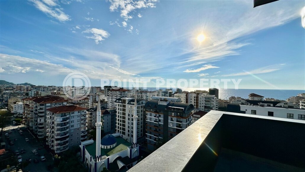 New spacious duplex of 135 m² in Mahmutlar with sea views and modern infrastructure-id-10535-photo-12