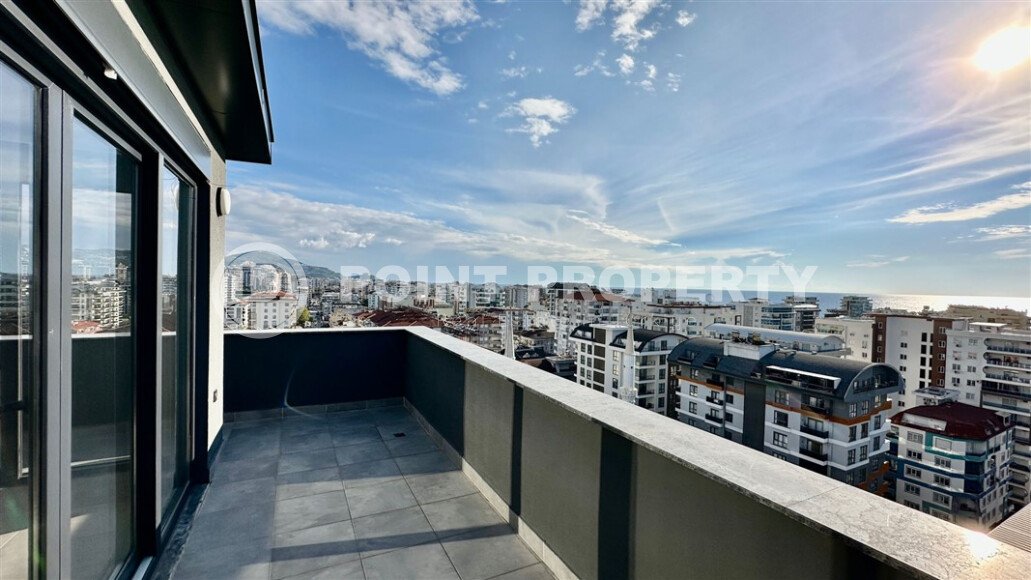 New spacious duplex of 135 m² in Mahmutlar with sea views and modern infrastructure-id-10535-photo-13