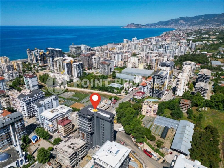 New spacious duplex of 135 m² in Mahmutlar with sea views and modern infrastructure-id-10535-photo-18