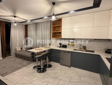 Стильная квартира 56 м² в центре Алании рядом с морем-id-10539-фото-1