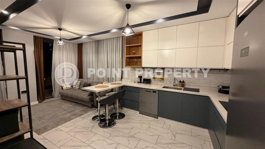 Стильная квартира 56 м² в центре Алании рядом с морем-id-10539-фото-1