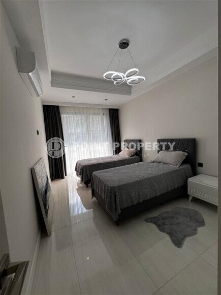 Стильная квартира 129 м² в комплексе с международным отелем, с возможностью краткосрочной аренды, район Тюрклер-id-10547-фото-8