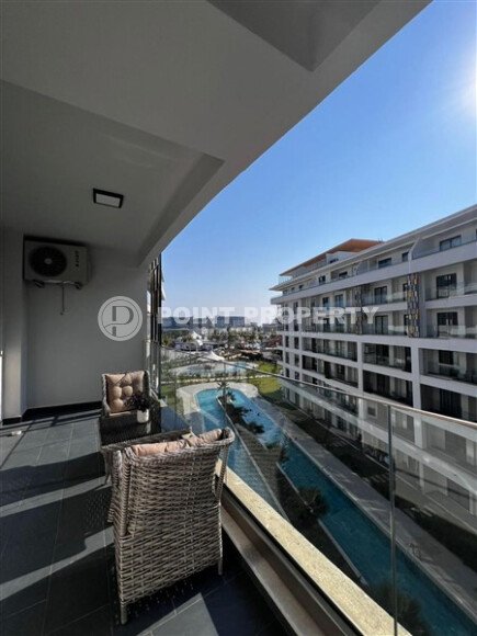 Стильная квартира 129 м² в комплексе с международным отелем, с возможностью краткосрочной аренды, район Тюрклер-id-10547-фото-16