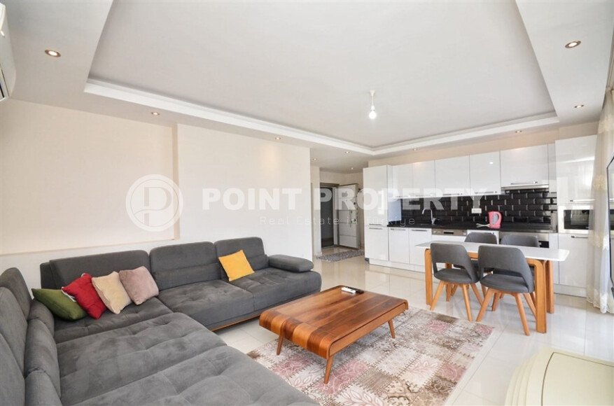 Spacious apartment of 110 m² with sea views, Kestel district-id-10555-photo-24