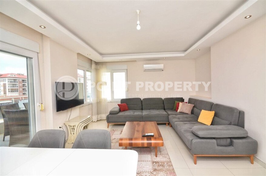 Spacious apartment of 110 m² with sea views, Kestel district-id-10555-photo-29