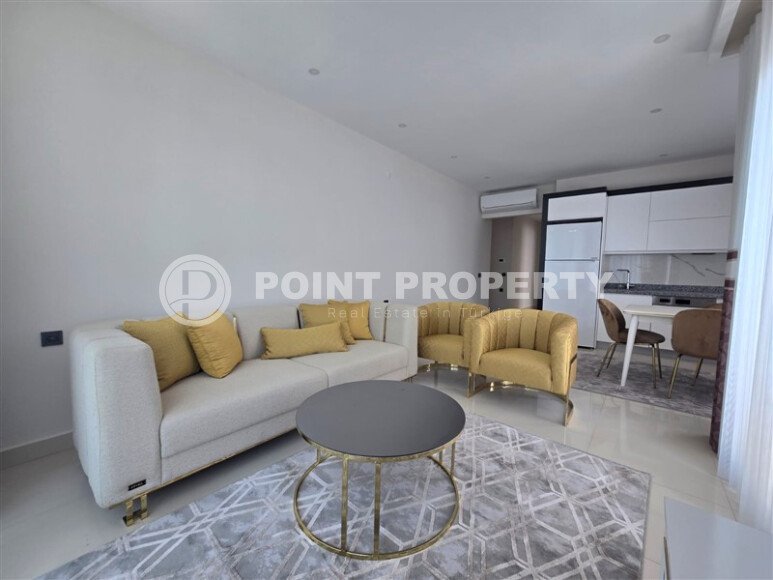 Светлая квартира 85 м² с частичным видом на море, район Каргыджак-id-10557-photo-10