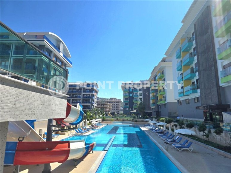 Светлая квартира 85 м² с частичным видом на море, район Каргыджак-id-10557-photo-14