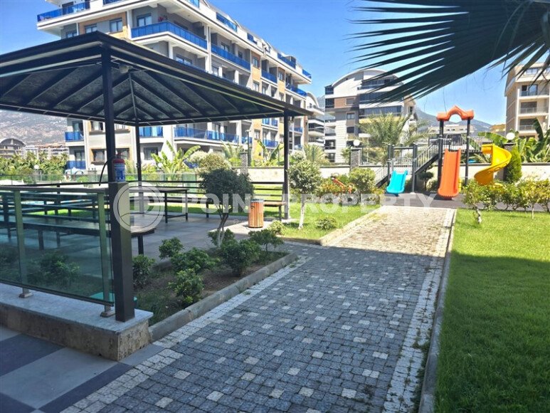 Светлая квартира 85 м² с частичным видом на море, район Каргыджак-id-10557-photo-20