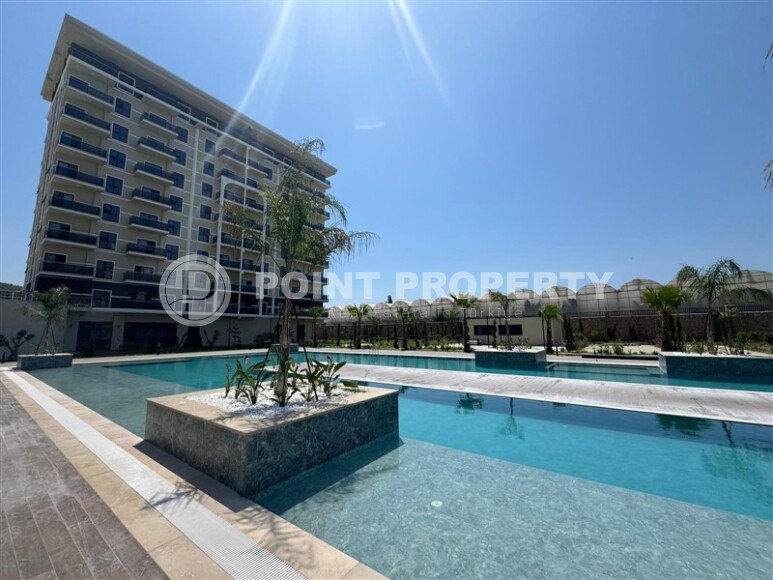 Новая квартира 90 м² с частичным видом на море, район Демирташ-id-10559-photo-2